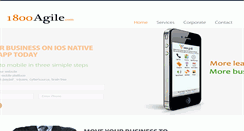 Desktop Screenshot of 1800agile.com